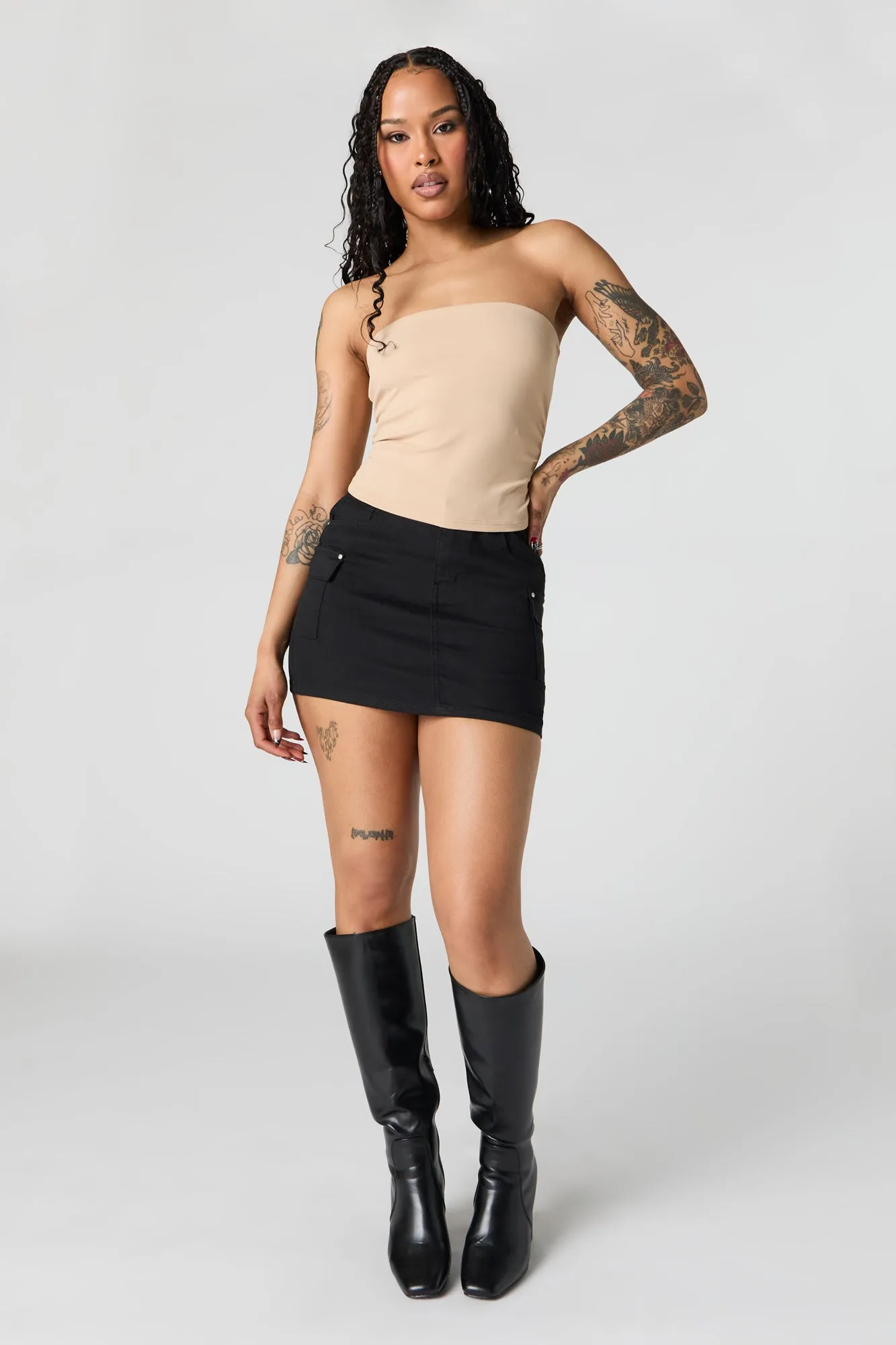 Cropped Tube Top sold by Urban Planet product image thumbnail 3