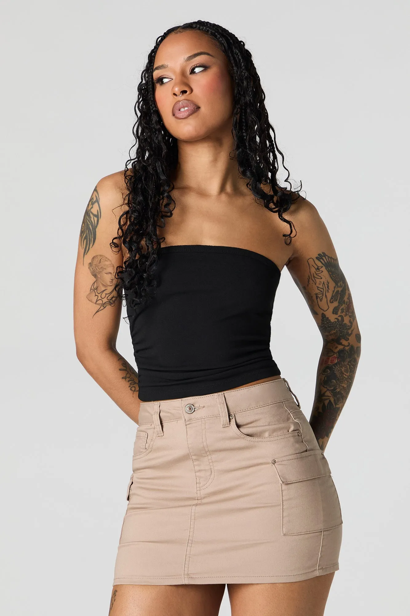 Cargo Mini Skirt sold by Urban Planet