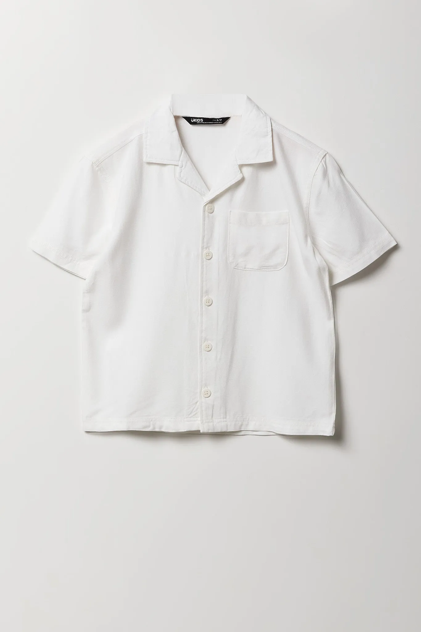 Boys Collared Boxy Button-Up Top sold by Urban Planet product image thumbnail 3