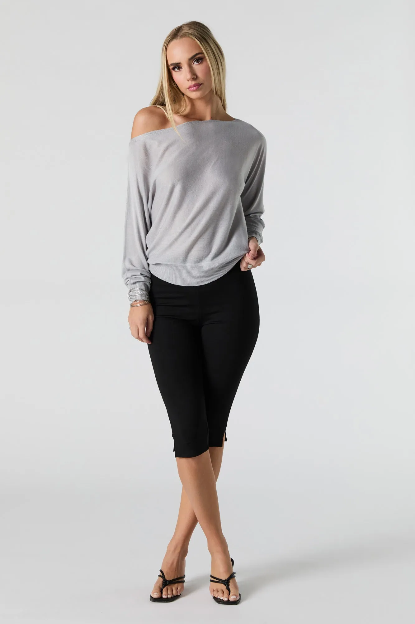 Off Shoulder Sweater sold by Urban Planet product image thumbnail 3