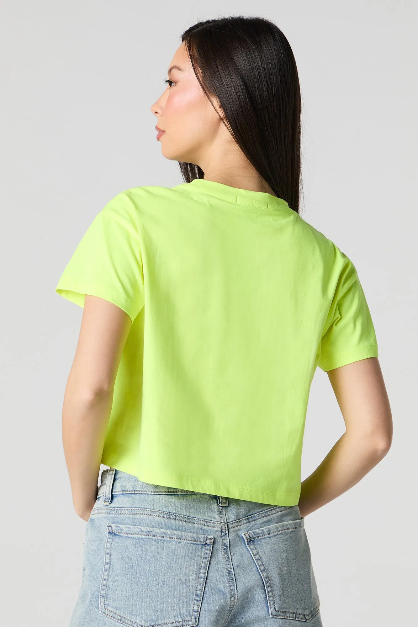 Relaxed Cropped T-Shirt sold by Urban Planet product image thumbnail 2