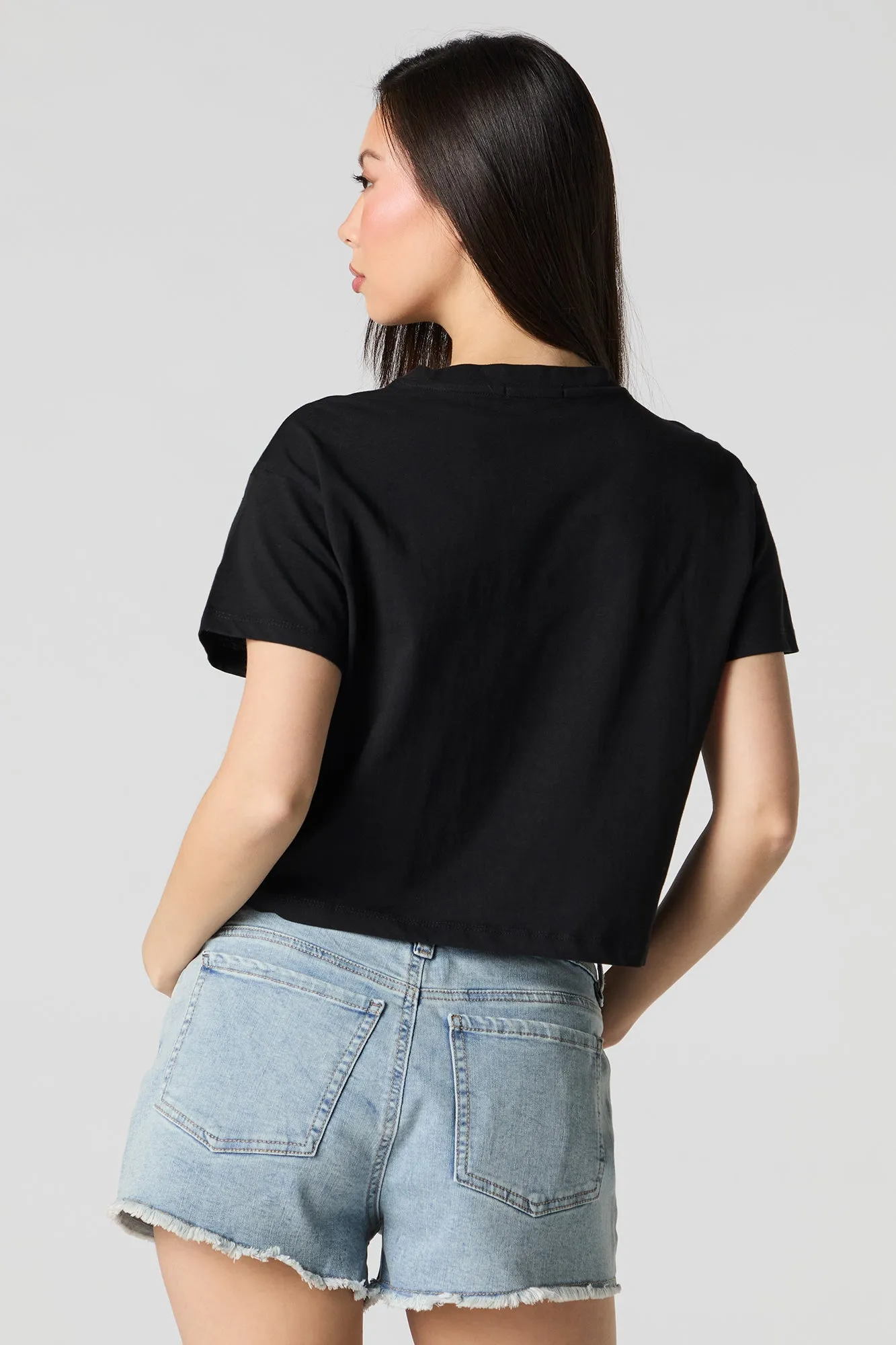 Relaxed Cropped T-Shirt sold by Urban Planet product image thumbnail 5