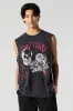 Limitless Graphic Washed Muscle Tank sold by Urban Planet