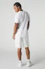 California LA Embroidered Graphic Fleece Short sold by Urban Planet