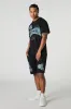 Legend Chenille Embroidered Graphic Fleece Short sold by Urban Planet