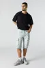 Short cargo long en denim extensible sold by Urban Planet