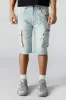 Short cargo long en denim extensible sold by Urban Planet