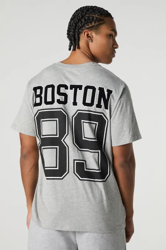 T-shirt à imprimé Boston sold by Urban Planet