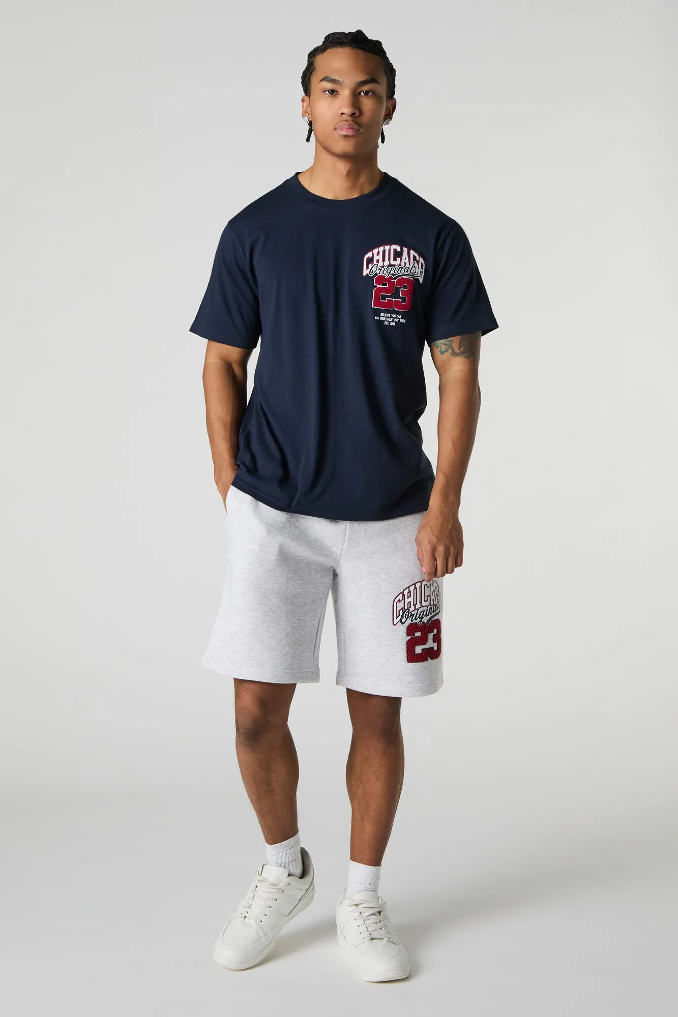 Chicago Chenille Embroidered Graphic T-Shirt sold by Urban Planet product image thumbnail 3