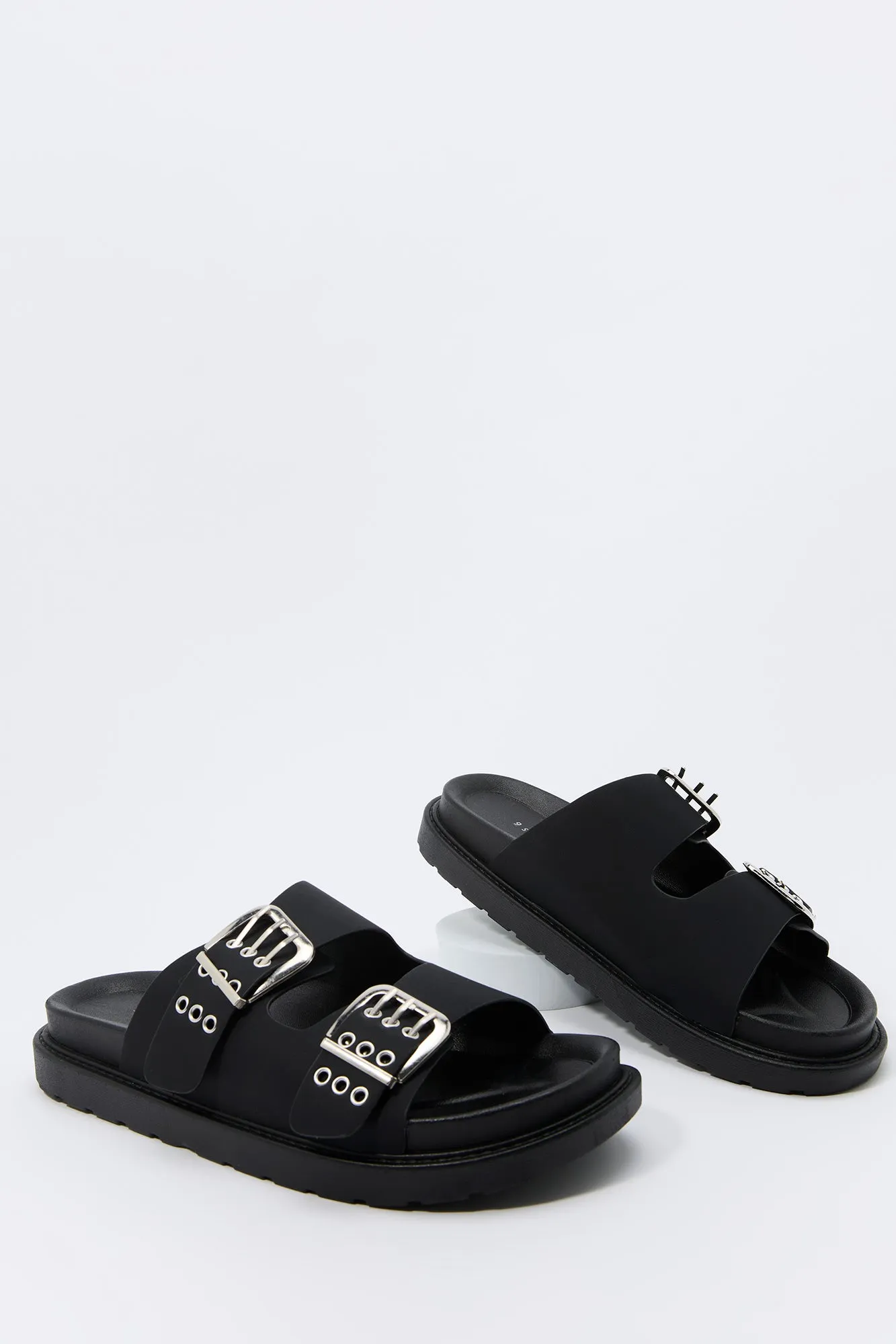 Sandales avec boucles et oeillets sold by Urban Planet product image thumbnail 5