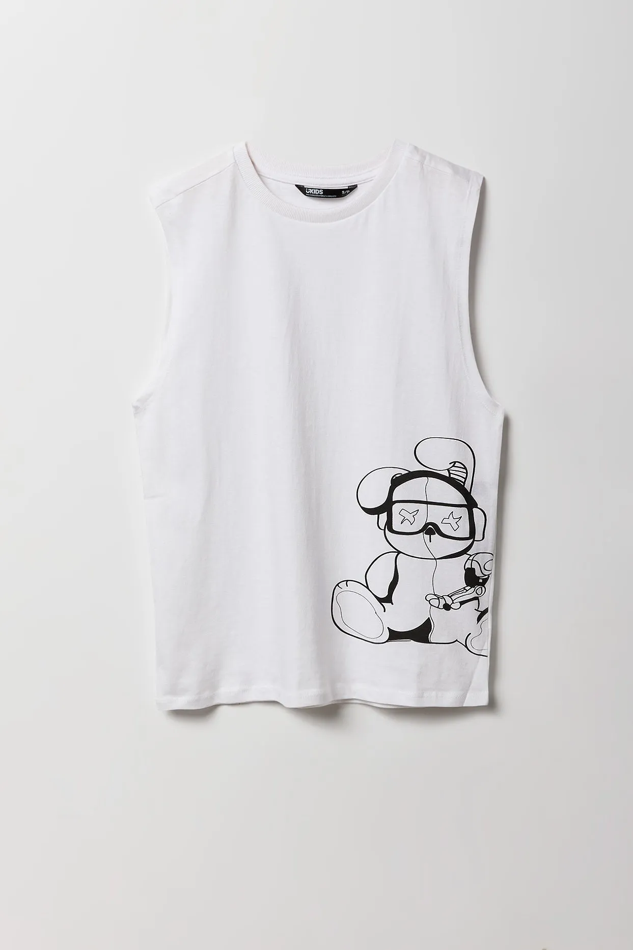 Boys Bunny Graphic Tank sold by Urban Planet