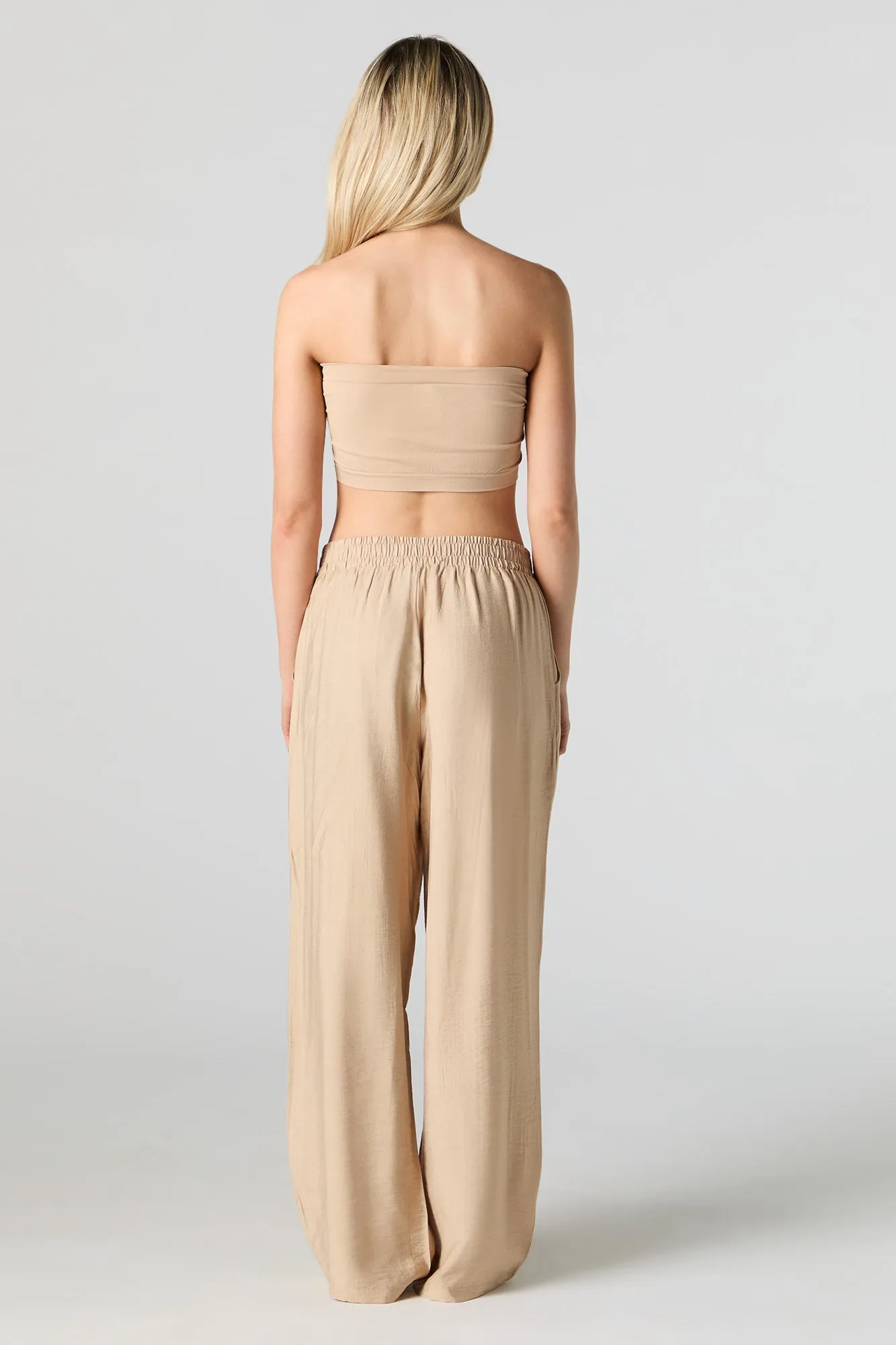 Pleated Wide Leg Pant sold by Urban Planet product image thumbnail 3