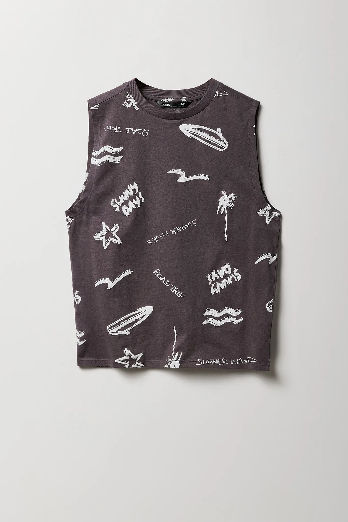 Débardeur à imprimé Tropical Vacation pour garçon sold by Urban Planet