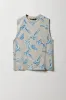 Boys Palm Tree Printed Tank sold by Urban Planet