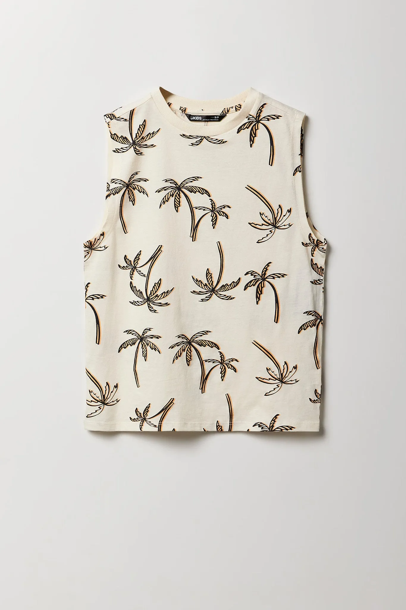 Boys Palm Tree Printed Tank sold by Urban Planet product image thumbnail 3