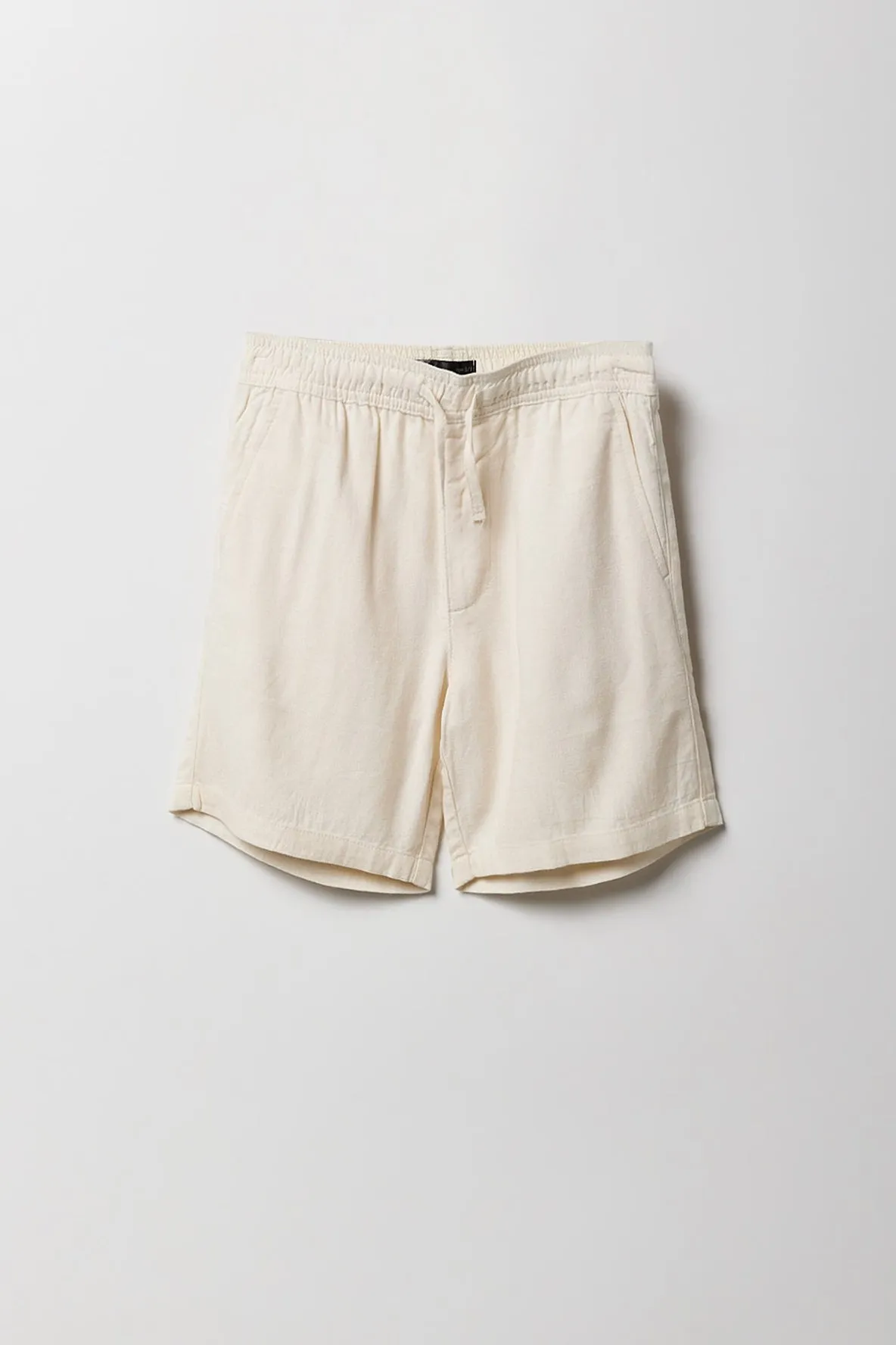 Boys Linen Drawstring Short sold by Urban Planet