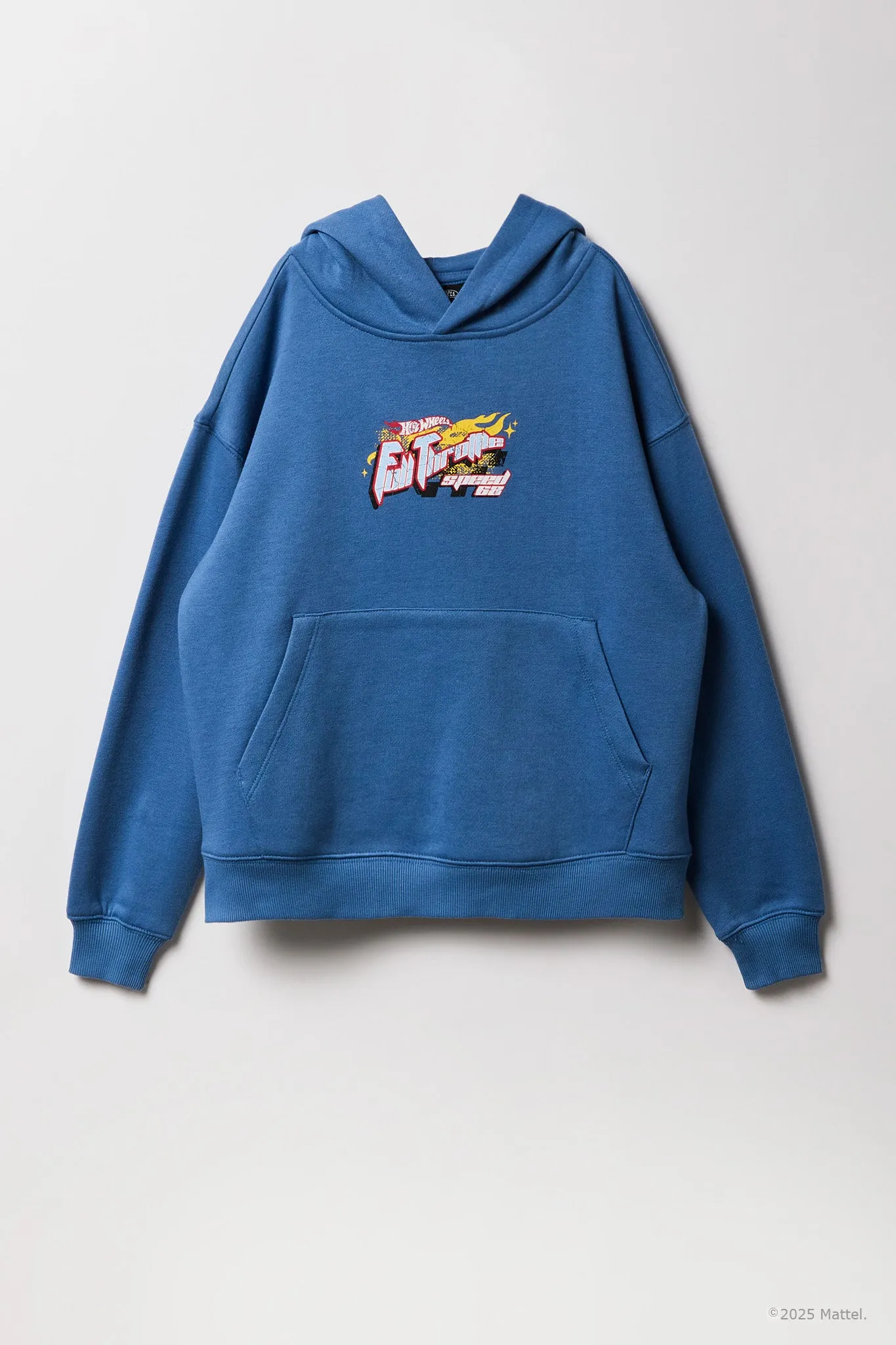 Haut à capuchon en molleton à imprimé Hot Wheels™ Boys Full Throttle sold by Urban Planet product image thumbnail 2