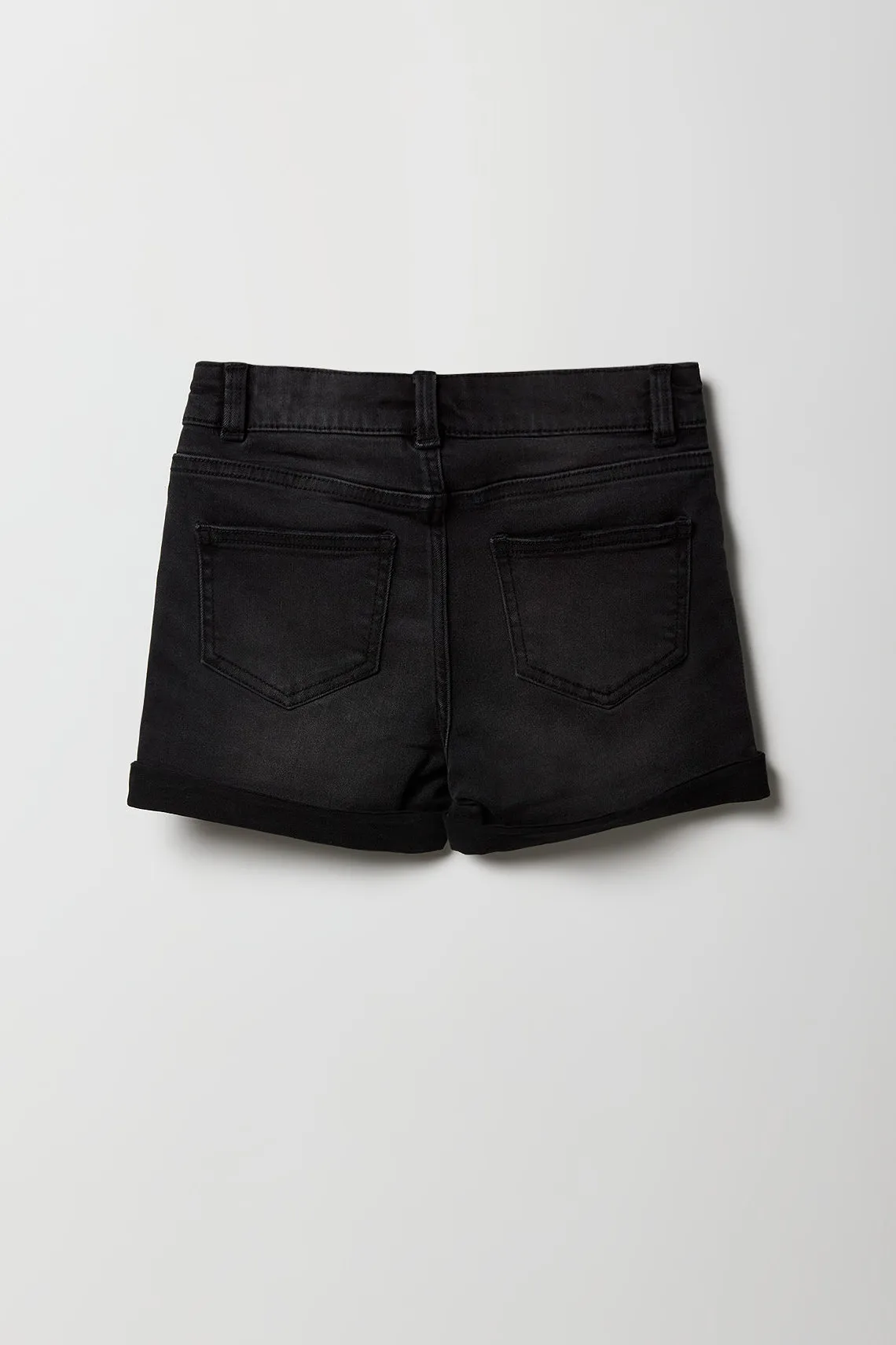 Girls Denim Mid Rise Shortie sold by Urban Planet product image thumbnail 2