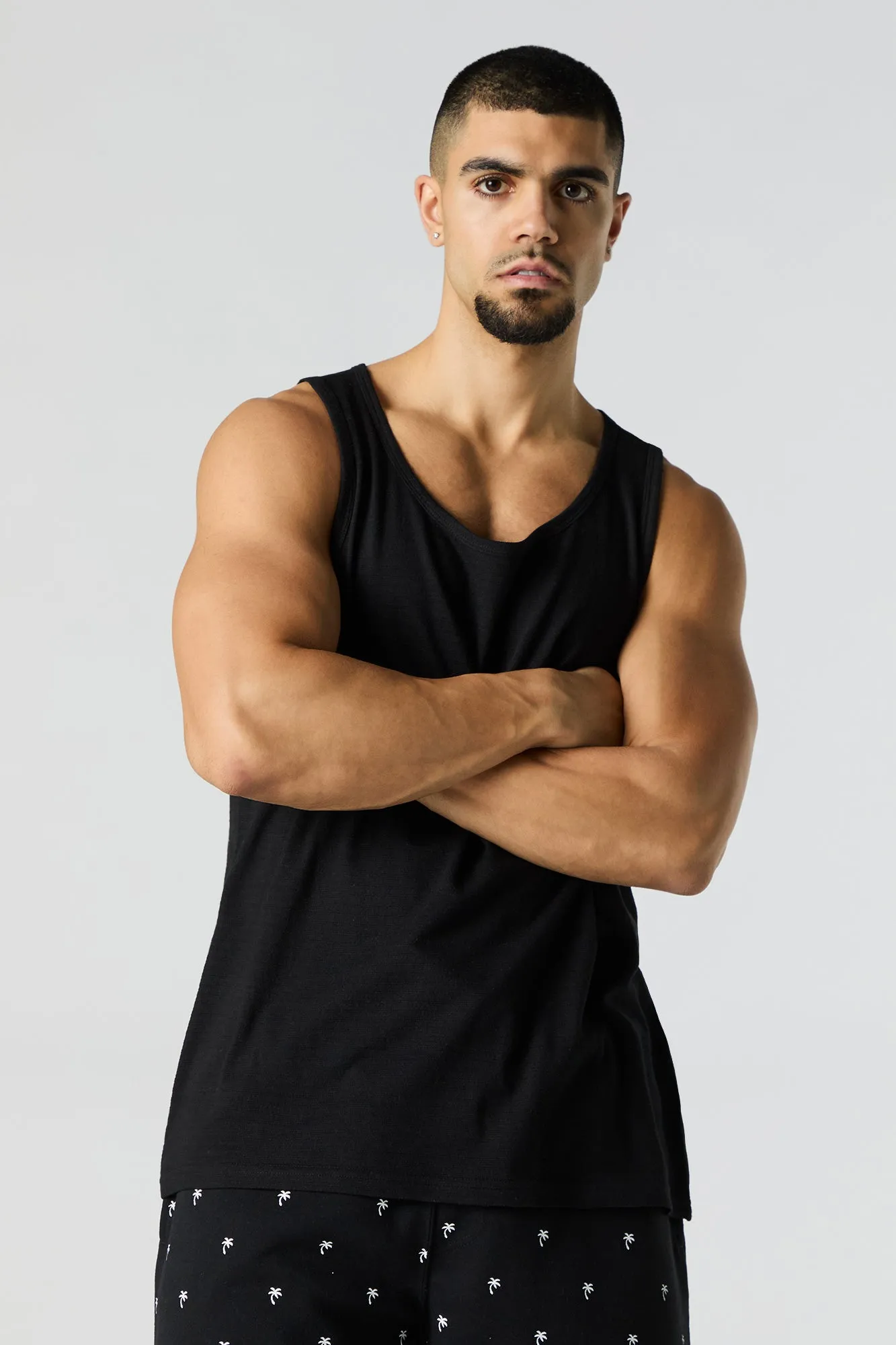 Textured Tank sold by Urban Planet product image thumbnail 4