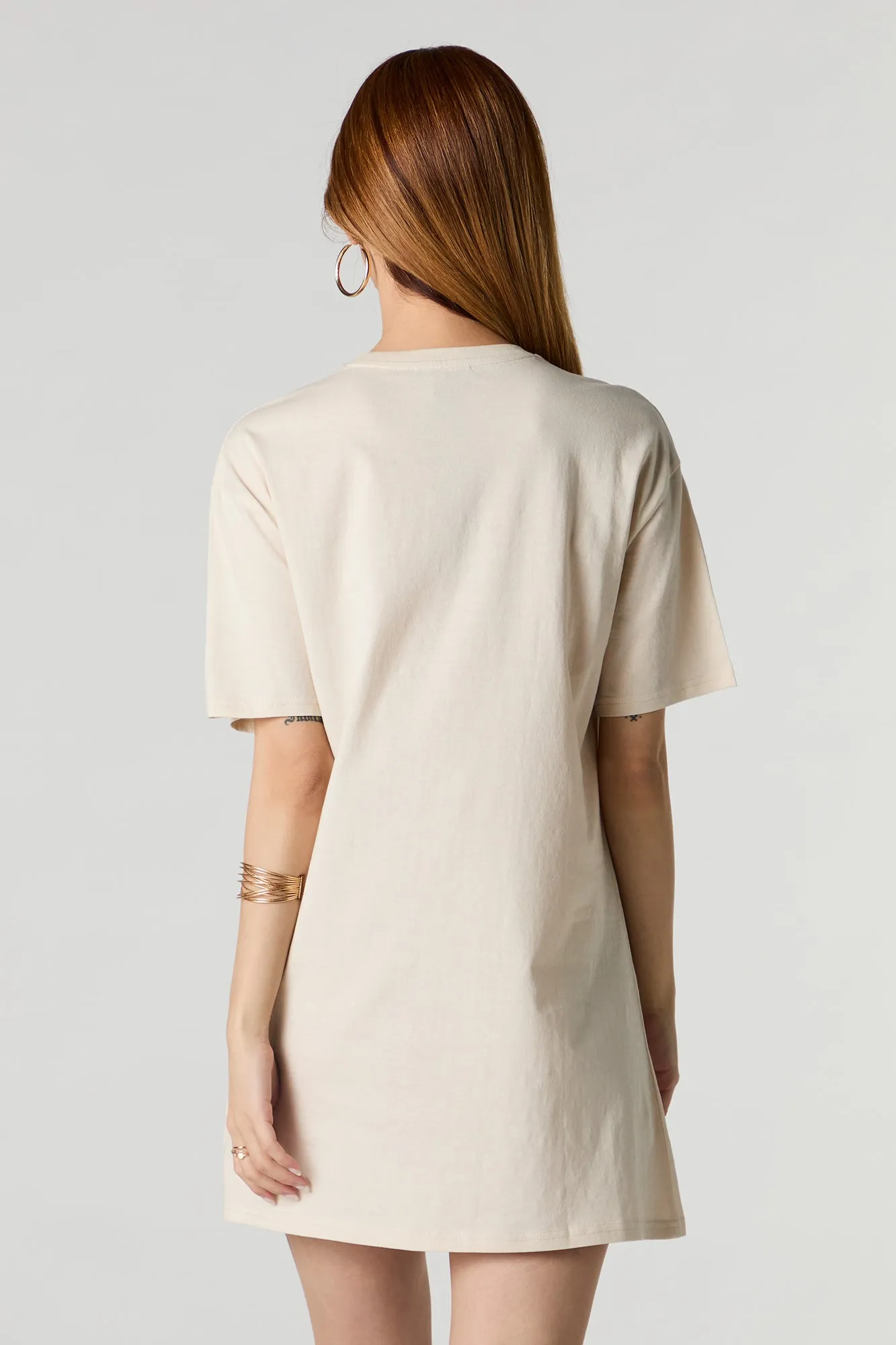 Western Graphic Mini T-Shirt Dress sold by Urban Planet product image thumbnail 2
