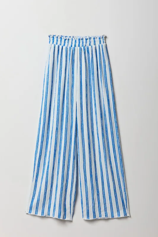 Girls Textured Wide Leg Pant sold by Urban Planet