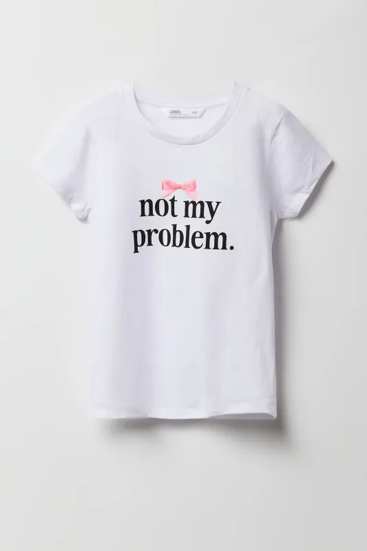Girls Not My Problem Graphic T-Shirt sold by Urban Planet