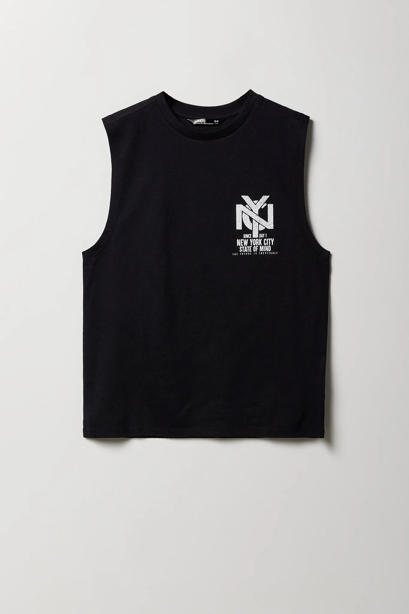 Boys New York Graphic Tank sold by Urban Planet product image thumbnail 2