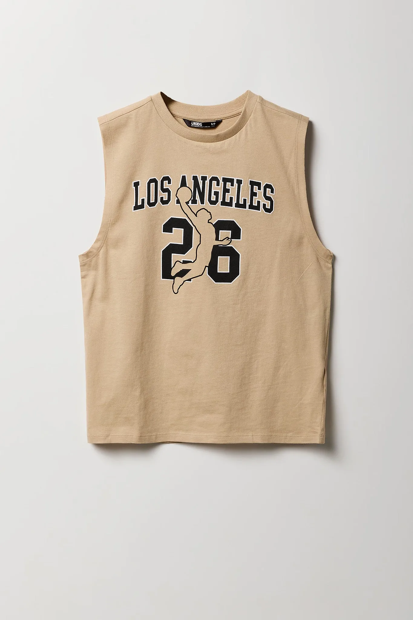 Boys Los Angeles Basketball Graphic Tank sold by Urban Planet