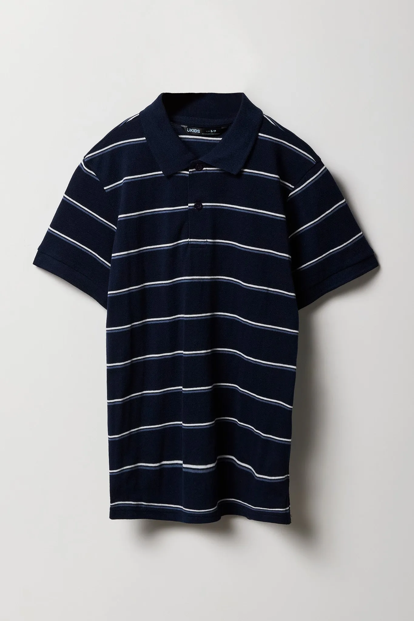 Boys Striped Polo Top sold by Urban Planet