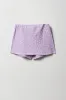 Ensemble avec débardeur et jupe-short texturés fleuris pour fille sold by Urban Planet