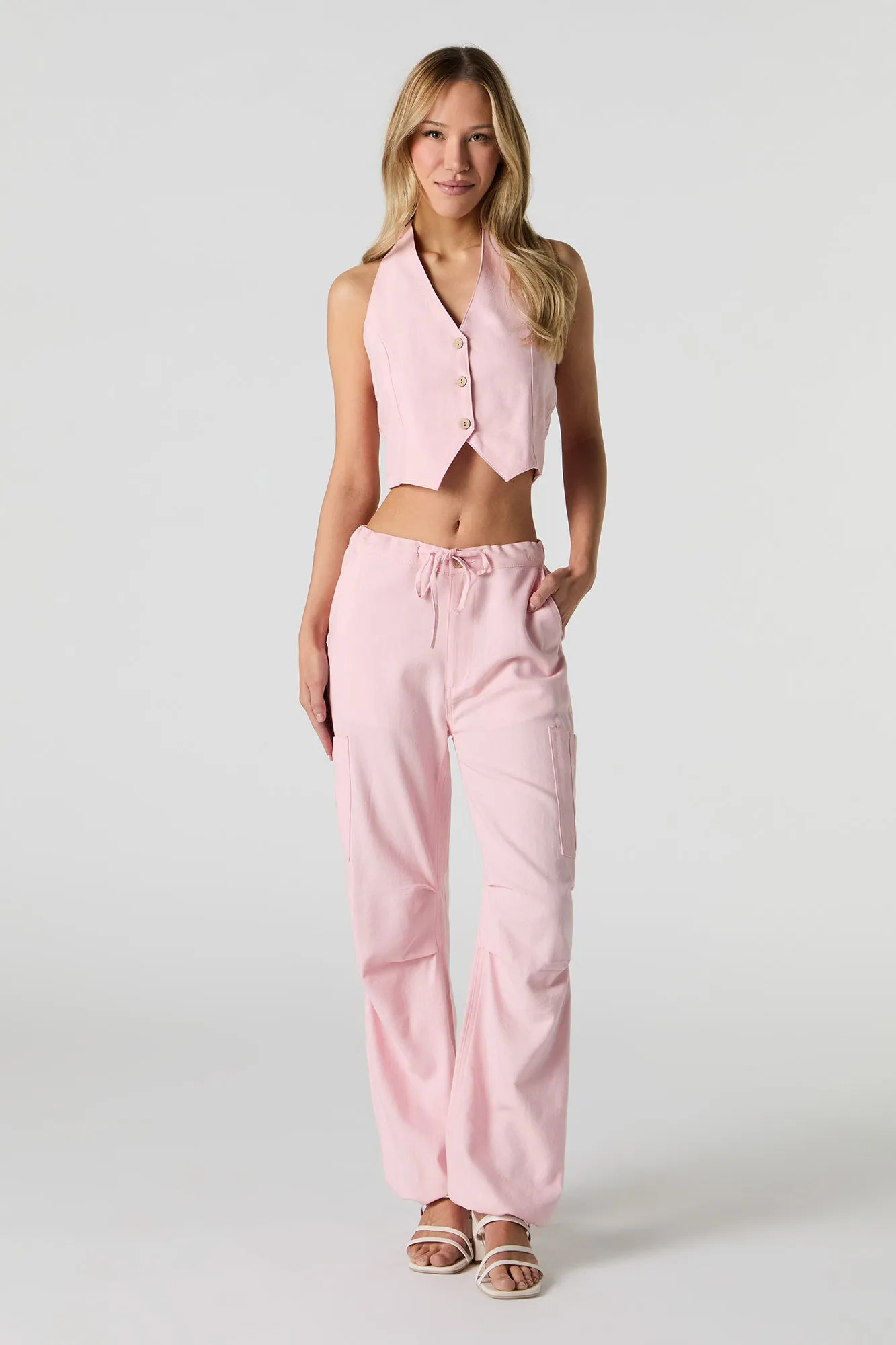 Veste bain-de-soleil en lin sold by Urban Planet product image thumbnail 3