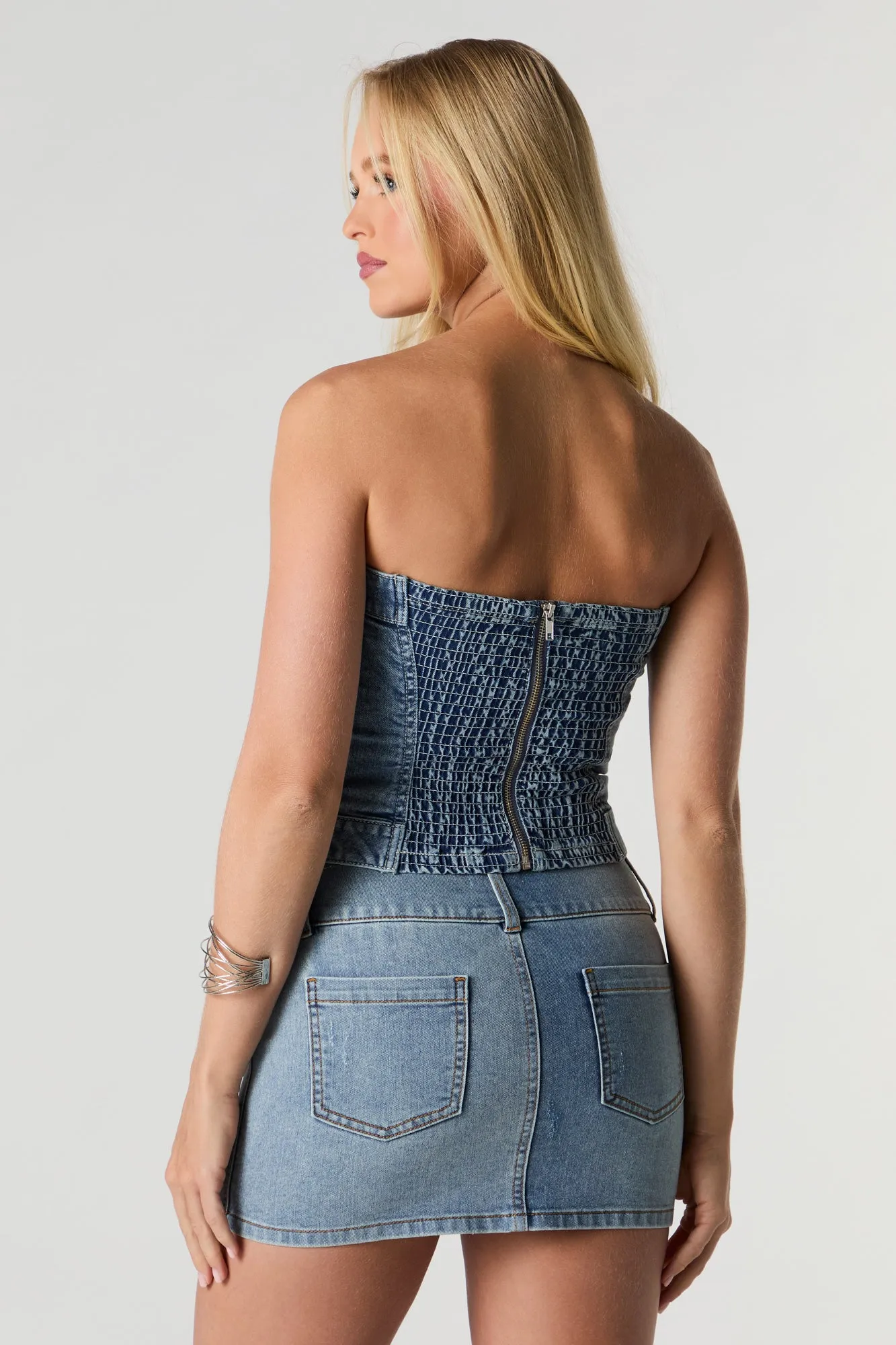 Minijupe en denim sold by Urban Planet product image thumbnail 2