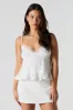 Linen Mini Skort sold by Urban Planet