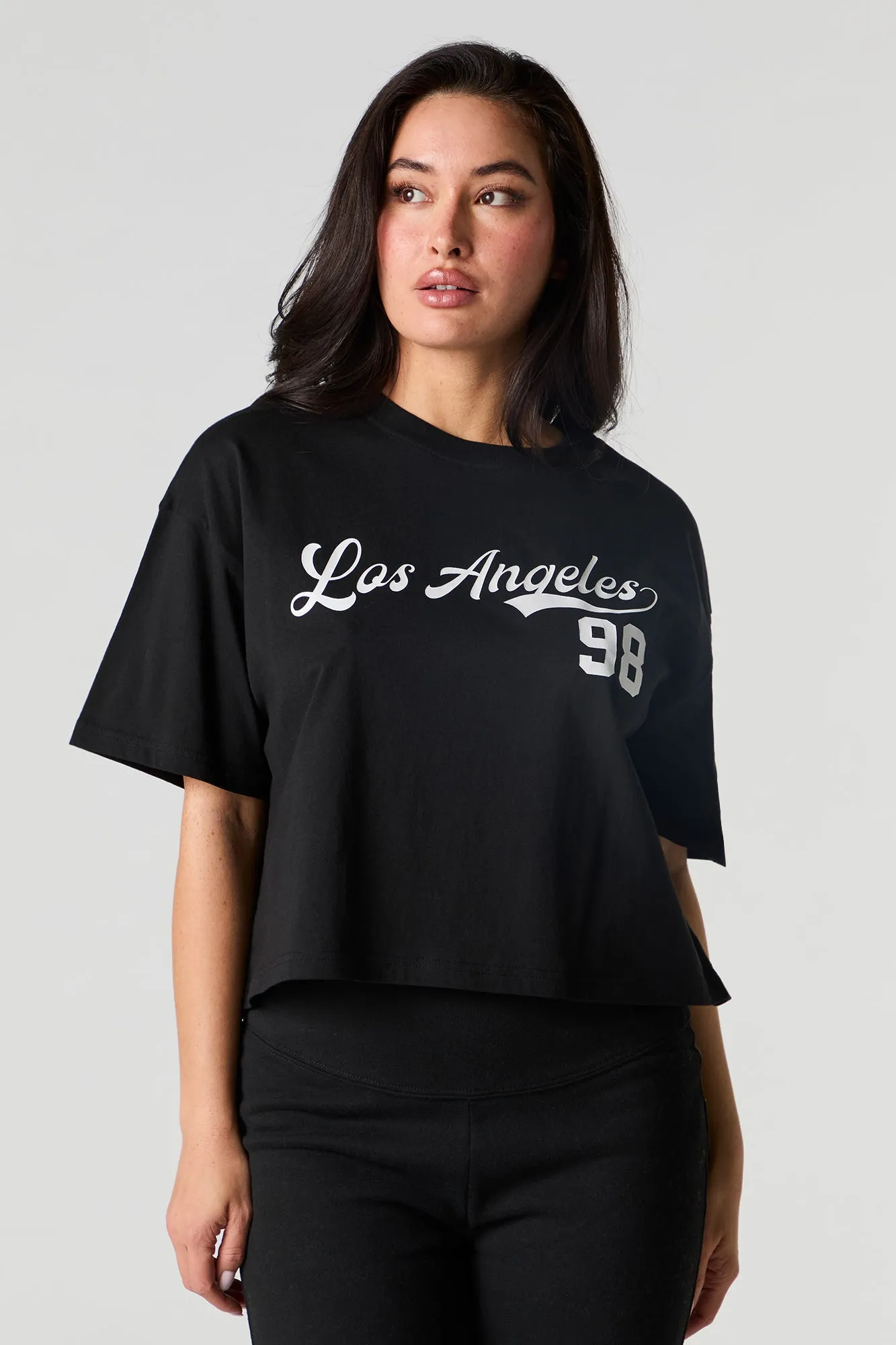 City Graphic Boxy T-Shirt sold by Urban Planet product image thumbnail 4