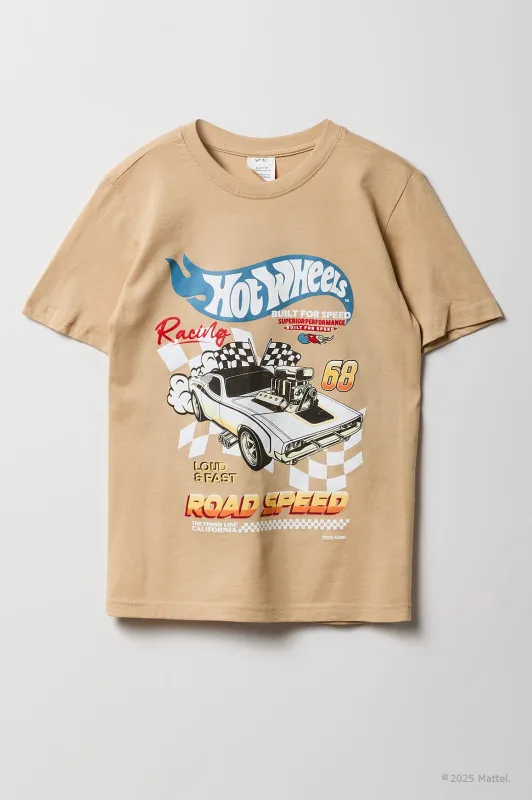 Hot Wheels™ Boys Road Speed Graphic T-Shirt sold by Urban Planet