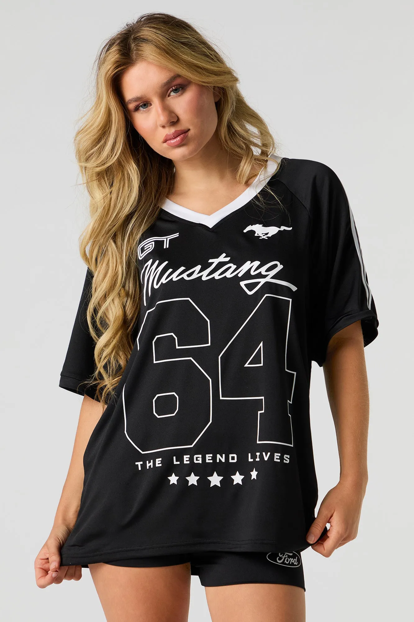 Ford Mustang Graphic Contour Jersey sold by Urban Planet