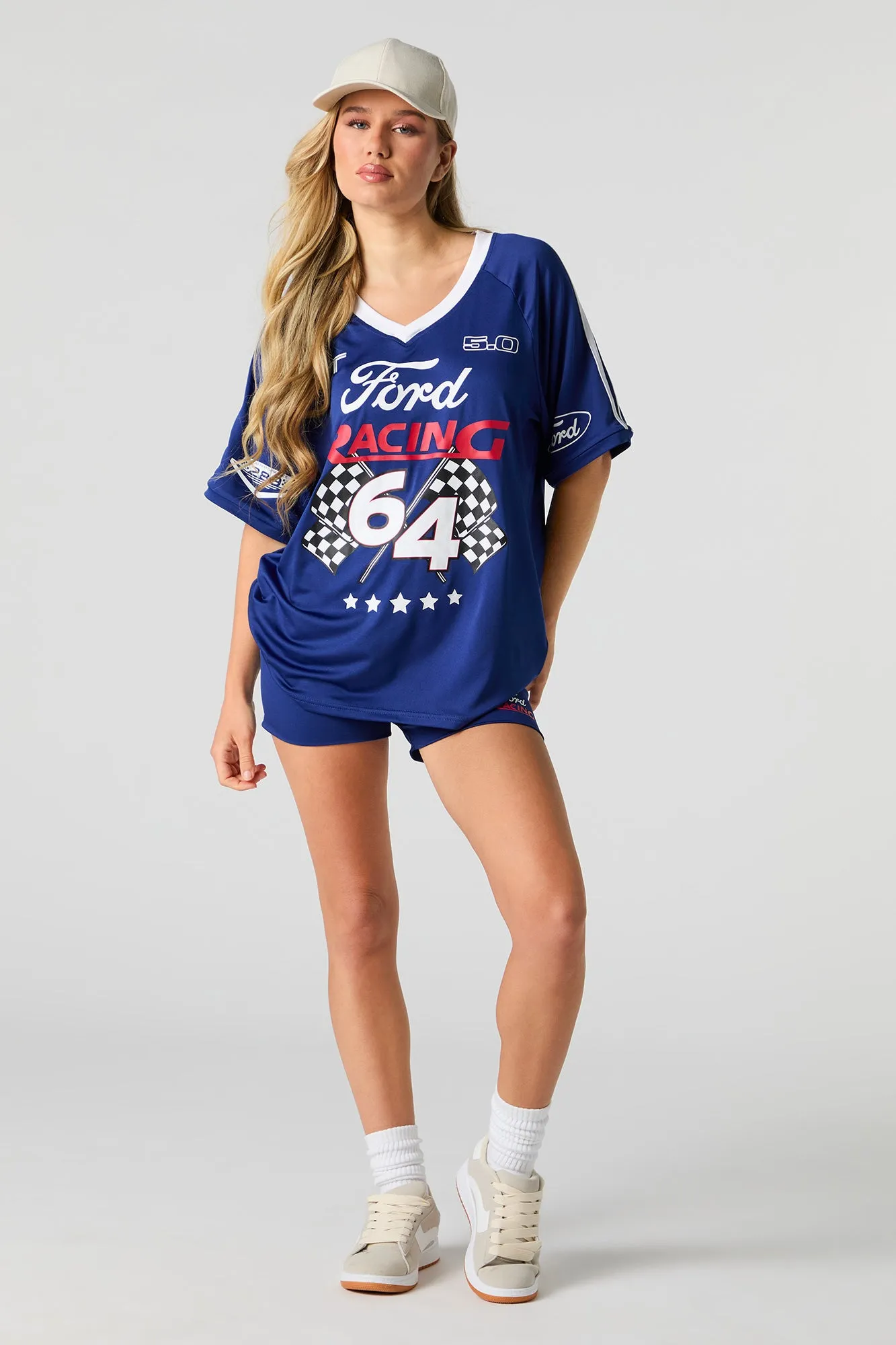 Jersey profilé à imprimé Ford Racing sold by Urban Planet product image thumbnail 3