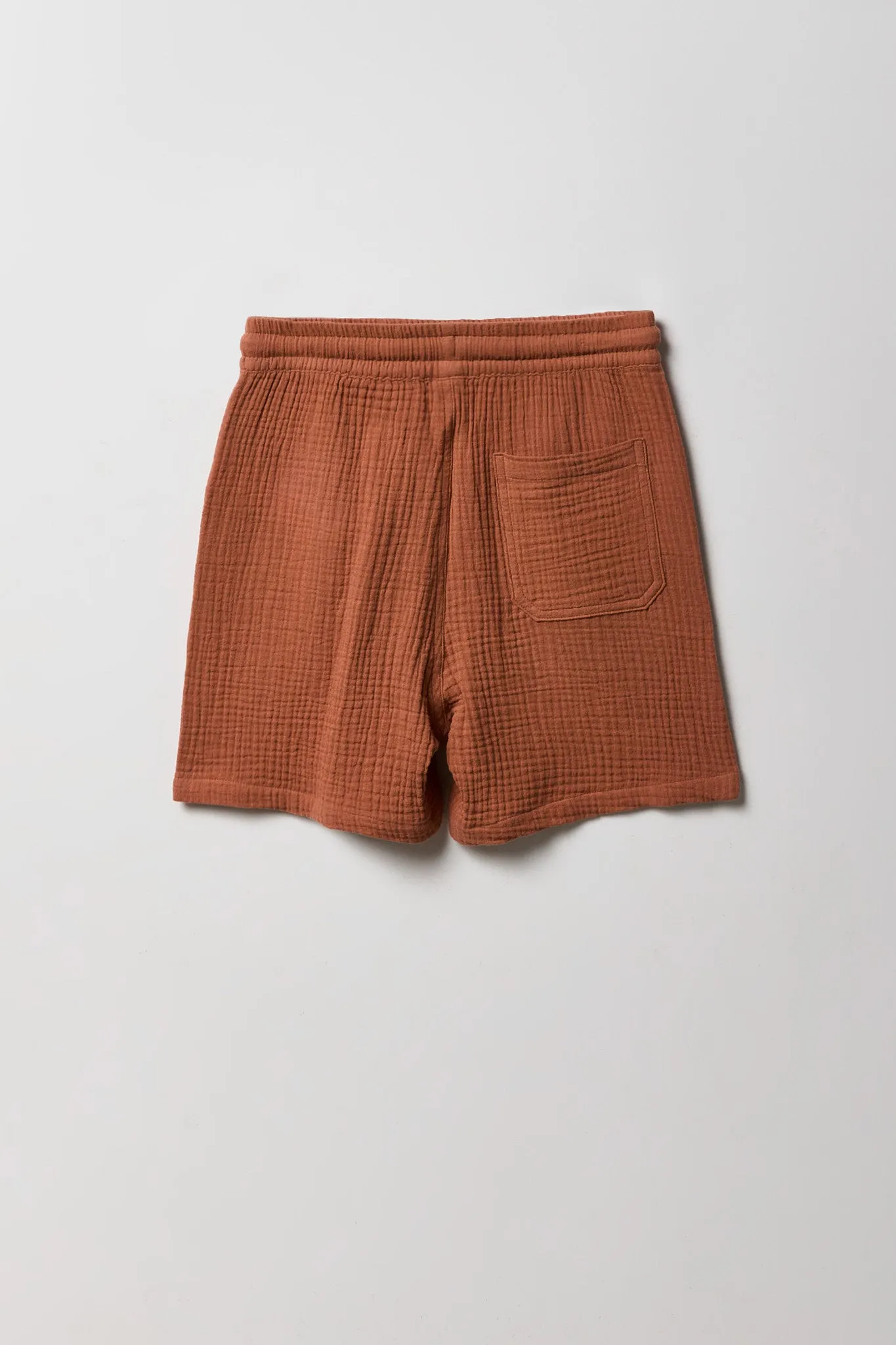 Short froissé à taille coulissante pour garçon sold by Urban Planet product image thumbnail 4