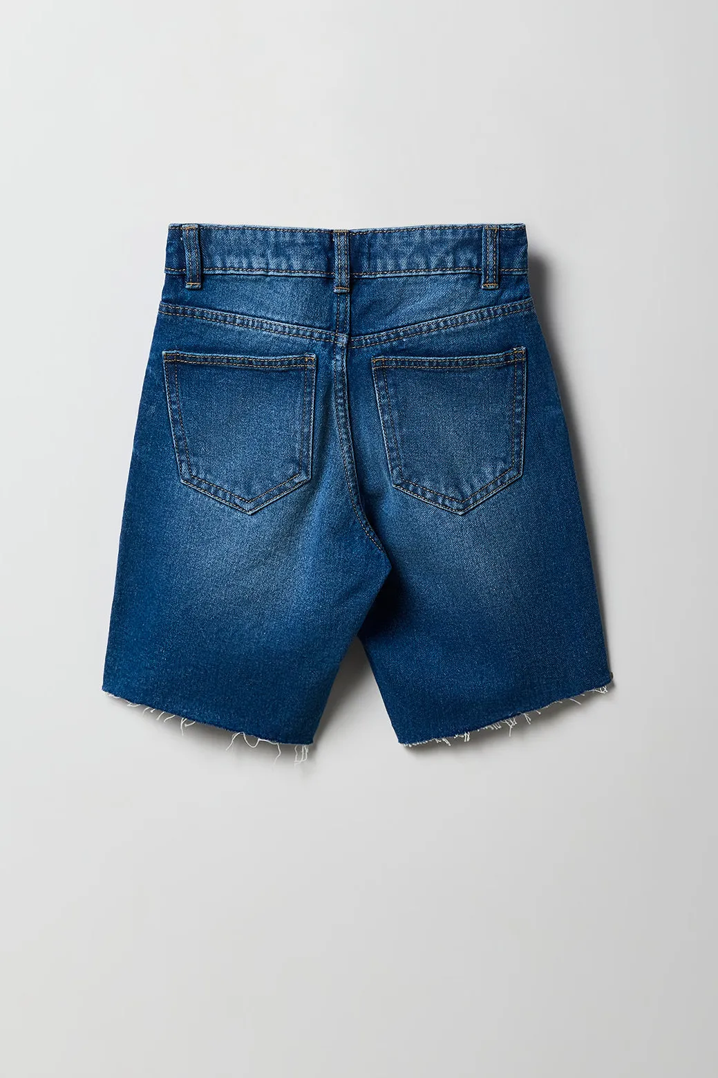 Jort mi-taille à ourlet brut pour fille sold by Urban Planet product image thumbnail 2