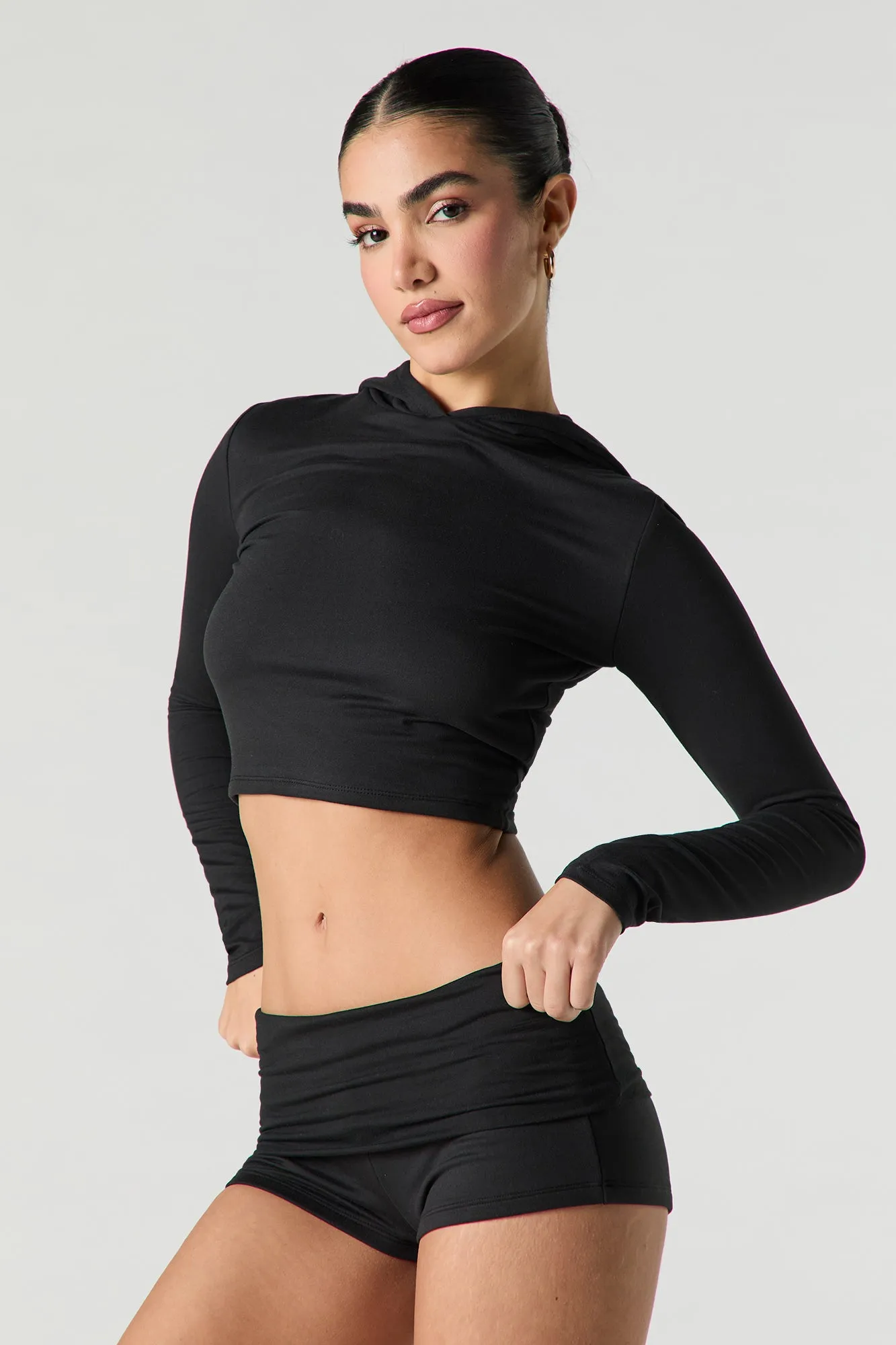 Active Soft Foldover Waist Short sold by Urban Planet product image thumbnail 4