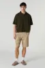 Boxy Button-Up Short Sleeve Top sold by Urban Planet