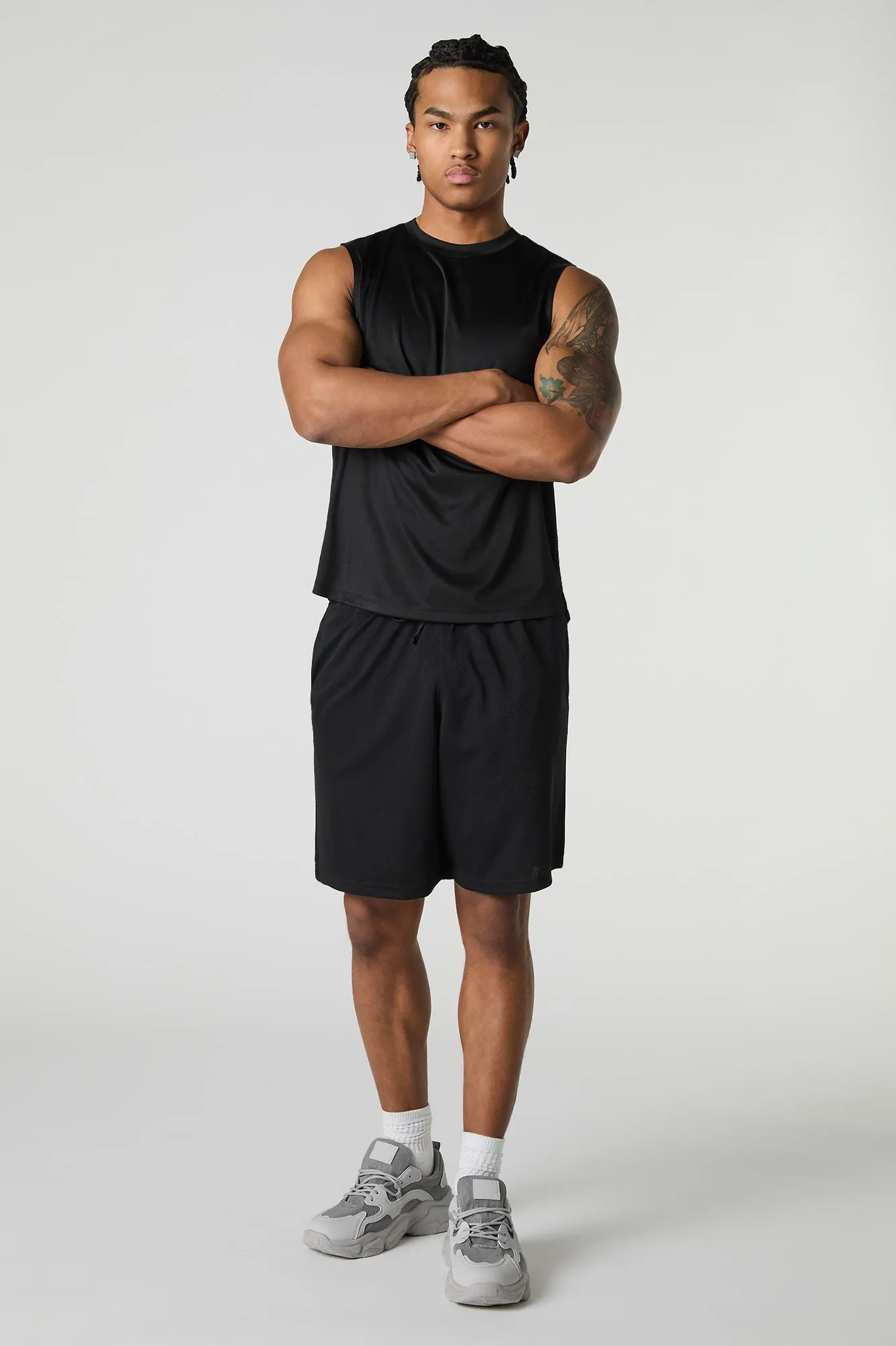 Short Active en filet à taille coulissante sold by Urban Planet product image thumbnail 5