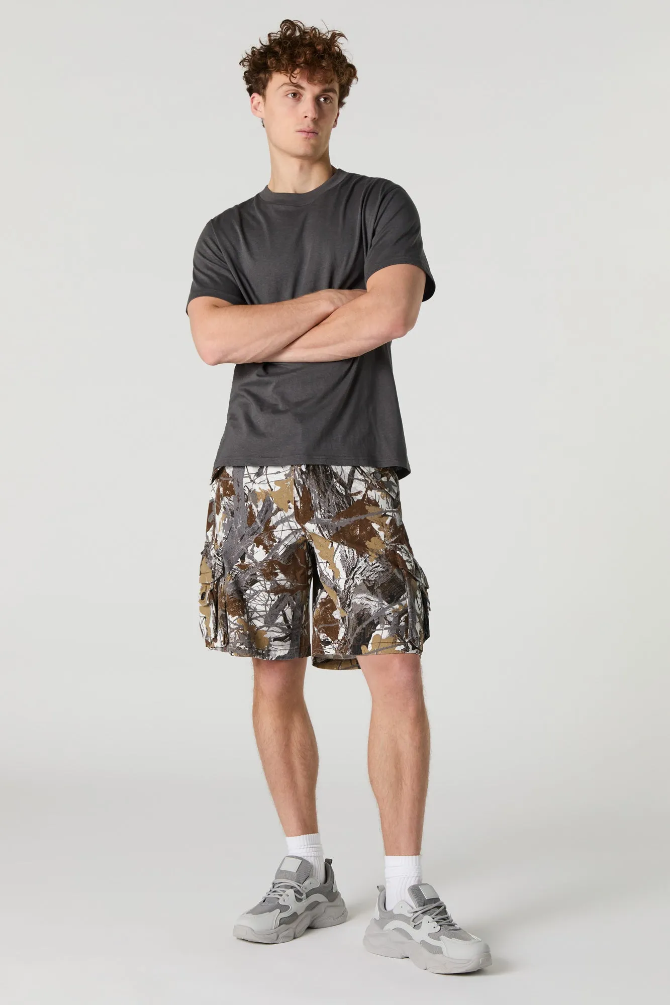 Buttoned Multi-Cargo Pocket Short sold by Urban Planet product image thumbnail 2