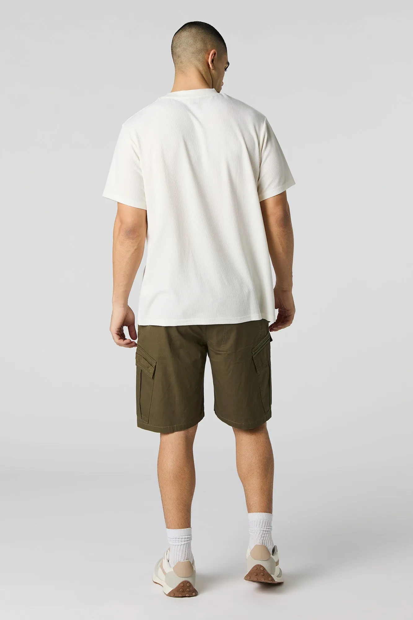 Drawstring Zipper Cargo Short sold by Urban Planet product image thumbnail 3