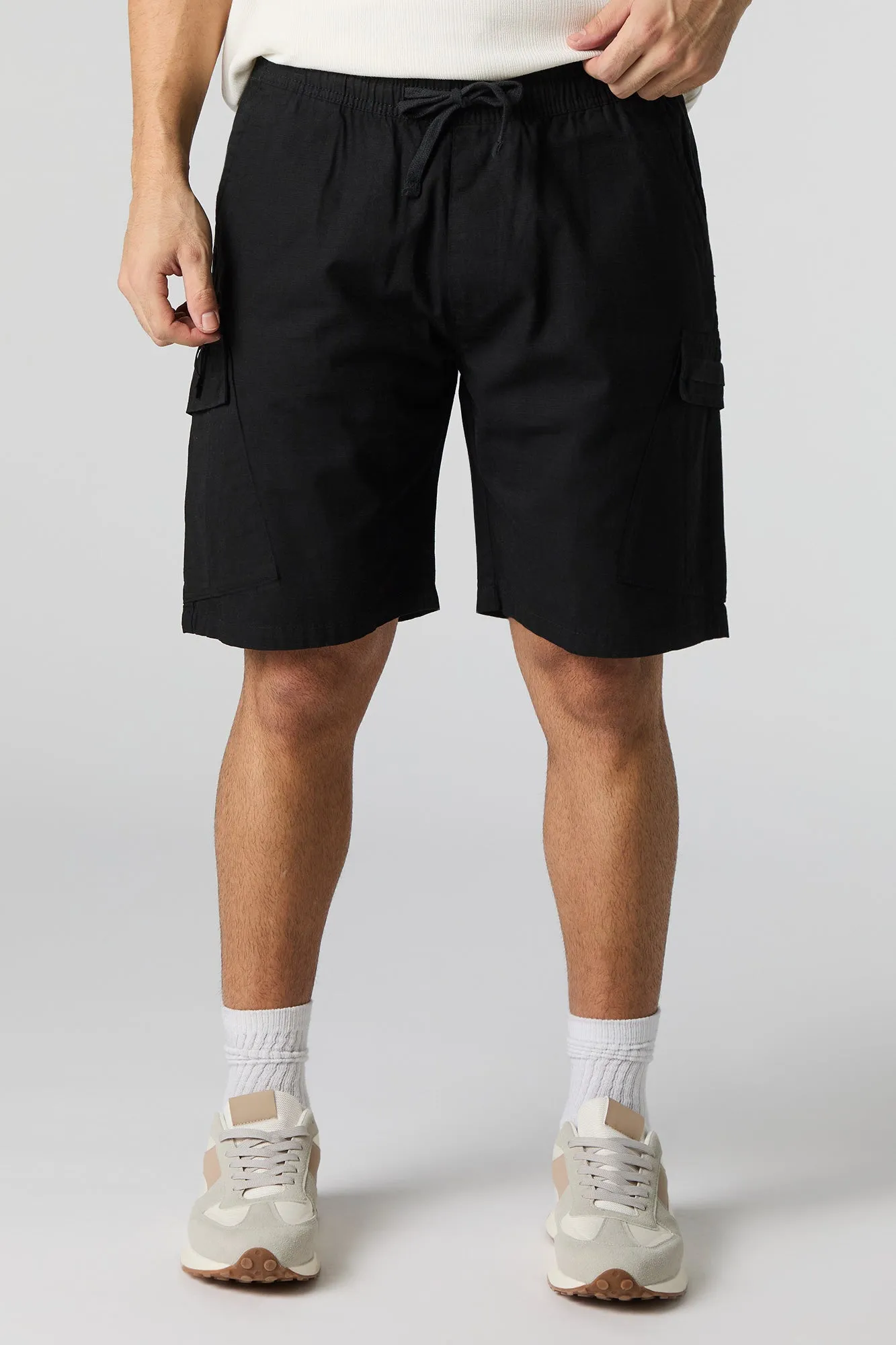 Drawstring Zipper Cargo Short sold by Urban Planet product image thumbnail 4
