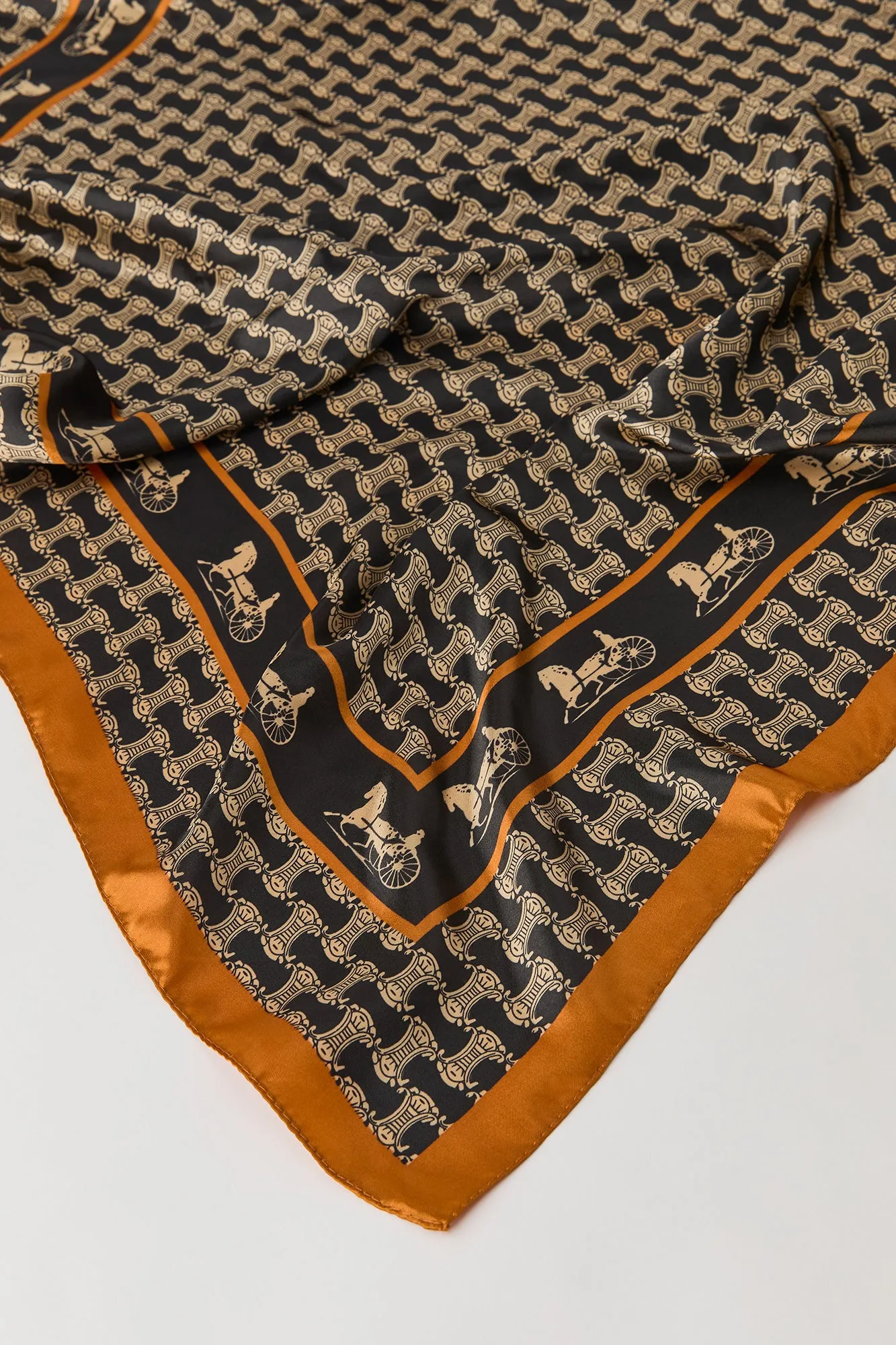 Status Print Satin Multiway Scarf sold by Urban Planet