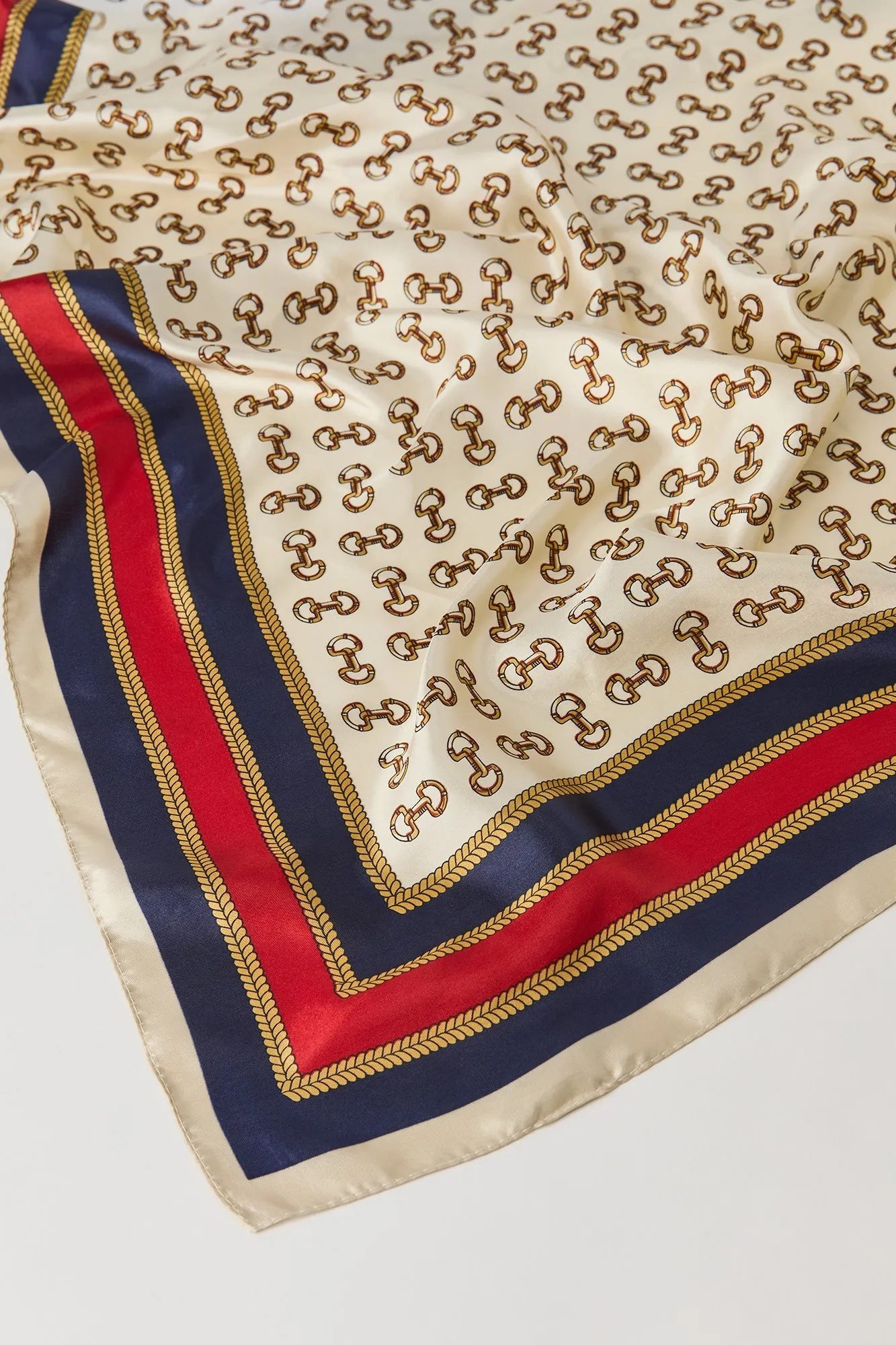 Status Print Satin Multiway Scarf sold by Urban Planet