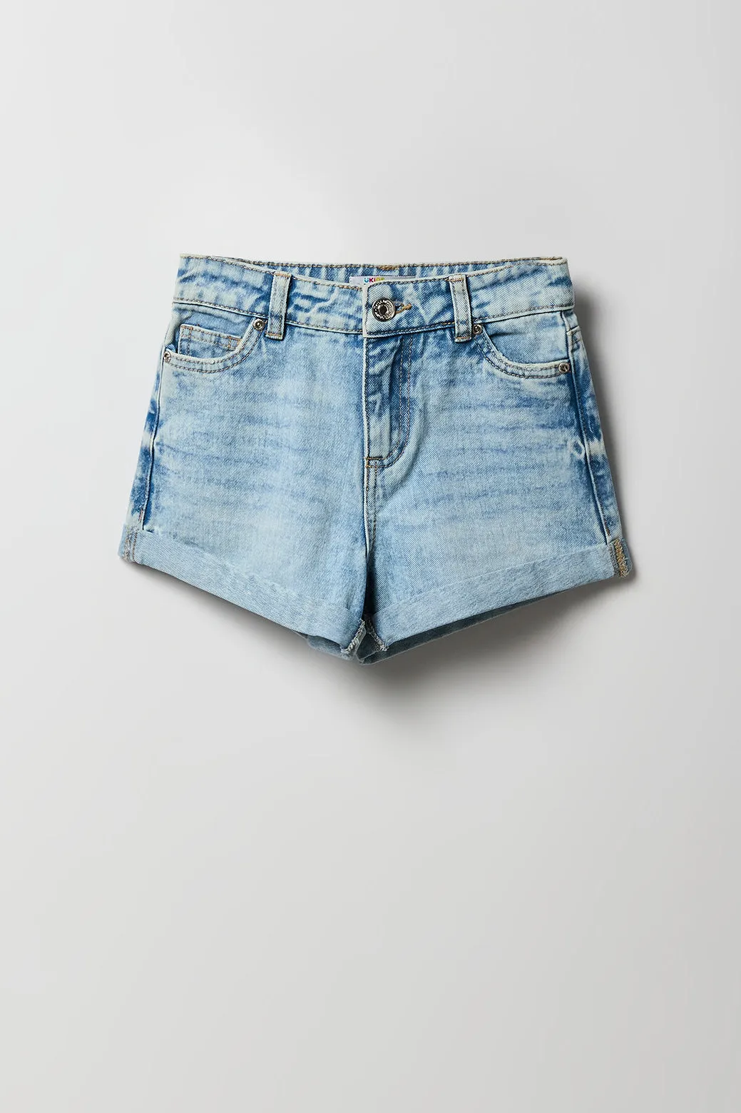 Girls High Rise Mom Short sold by Urban Planet product image thumbnail 5