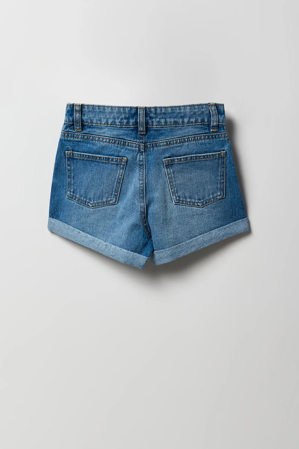 Girls High Rise Mom Short sold by Urban Planet product image thumbnail 2