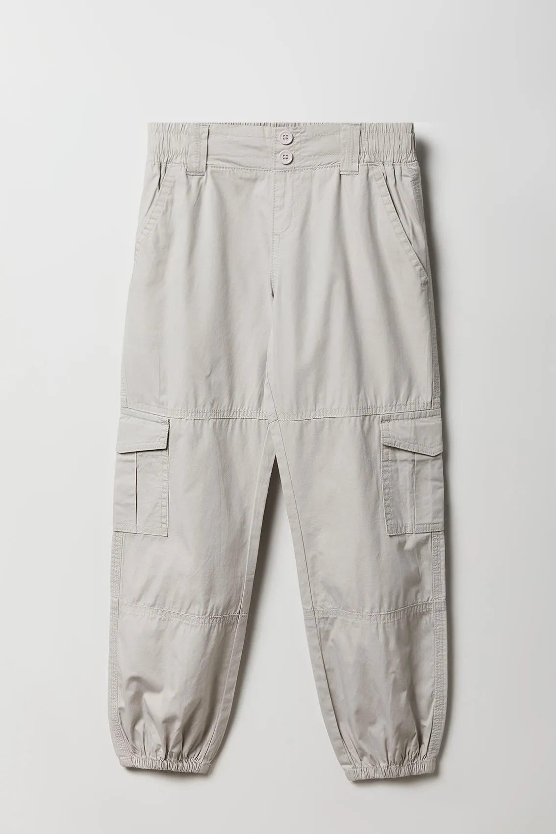 Girls Elastic Waist Cargo Jogger sold by Urban Planet product image thumbnail 5